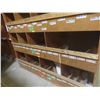 Image 6 : Wood Shelf Units 1 x 8 ft H × 32" D × 8 ft and 2 x 8FT H X 24" D X 8 ft.  No Product Included.