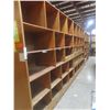 Image 1 : Wood Shelf Unit 8 ft H × 24" D × 8 ft – Qty 3.  No Product Included