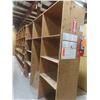 Image 6 : Wood Shelf Unit 8 ft H × 24" D × 8 ft – Qty 3.  No Product Included
