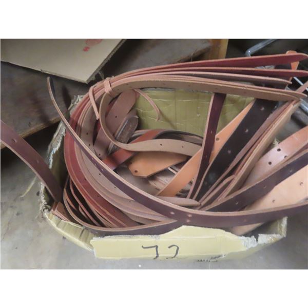 Leather Straps – Qty 1 Box, New