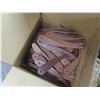 Image 2 : Leather Spur Strap Ends and Buckles – Qty 3 Boxes, New