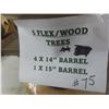 Image 2 : Saddle Tree, Flex/Wood Barrel Style – Qty 5