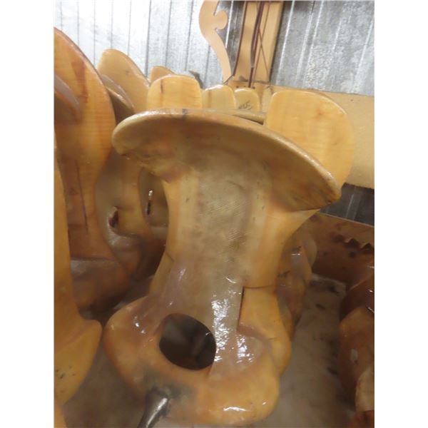 Saddle Tree, Wood Trail and Cowhorse Style – Qty 5