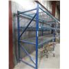Image 1 : Pallet Racking 42" Deep:  3 Uppers 8 ft, 12 Side Rails 8 ft with Wire Mesh Panels.  No Product Inclu