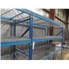 Image 3 : Pallet Racking 42" Deep:  3 Uppers 8 ft, 12 Side Rails 8 ft with Wire Mesh Panels.  No Product Inclu