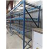 Image 4 : Pallet Racking 42" Deep:  3 Uppers 8 ft, 12 Side Rails 8 ft with Wire Mesh Panels.  No Product Inclu