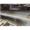Image 7 : Metal Adjustable Shelving – 8 Uppers 10 ft, 40 Cross Beams 8 ft w/ Wood Boards 36 x 96.  No