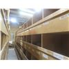 Image 2 : Wood Pigeon Hole Style Cabinet 8 ft H × 24" D × 8 ft – Qty 3.  No Product Included.