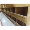Image 3 : Wood Pigeon Hole Style Cabinet 8 ft H × 24" D × 8 ft – Qty 3.  No Product Included.