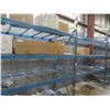 Image 1 : Pallet Racking 48" Deep: 3 Uppers 10 ft, 12 Side Rails 8 ft with Wire Mesh Panels.  NO Product Inclu