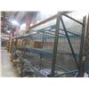 Image 5 : Pallet Racking 48" Deep: 3 Uppers 10 ft, 12 Side Rails 8 ft with Wire Mesh Panels.  NO Product Inclu
