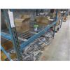 Image 4 : Pallet Racking 48" Deep:  3 Uppers 10 ft, 12 Side Rails 8 ft with Wire Mesh Panels.  No Product Incl