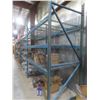 Image 6 : Pallet Racking 48" Deep:  3 Uppers 10 ft, 12 Side Rails 8 ft with Wire Mesh Panels.  No Product Incl