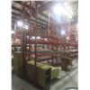 Image 11 : Pallet Racking 42" Deep:  9 Uppers 10 ft, 28 Side Rails 12 @ 10 ft and 16 @ 12 ft with Wire Mesh 
