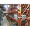 Image 2 : Pallet Racking 42" Deep:  9 Uppers 10 ft, 28 Side Rails 12 @ 10 ft and 16 @ 12 ft with Wire Mesh 
