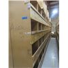 Image 1 : Wood Pigeon Hole Style Cabinet 8 ft H × 24" D × 8 ft – Qty 3.  No Product Included.