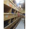 Image 3 : Wood Pigeon Hole Style Cabinet 8 ft H × 24" D × 8 ft – Qty 3.  NO Product Included.
