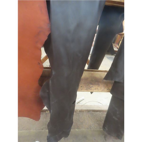 Upholstery Brown Leather 55 Sq ft