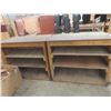 Image 1 : Wood Work Station 39 x 24 x 47 – Qty 2.  No Product Included.