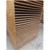 Image 5 : Wood Shelving Cabinet 83" H × 48" W × 24" D w/ 2" Spacing – Qty 2