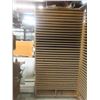 Image 2 : Wood Shelving Cabinet 83" H × 48" W × 24" D w/ 2" Spacing – Qty 2