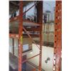Image 2 : Pallet Racking 36" Deep;  4 Uppers 10 ft,  12 Side Rails: 8 @ 12 ft  & 4 @ 8 ft , with Wood Shelving