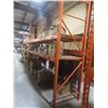 Image 1 : Pallet Racking 36" Deep:  3 Uppers 10 ft, 8 Side Rails 12 ft with Wood Shelving.  Product Not