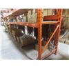 Image 2 : Pallet Racking 36" Deep:  3 Uppers 10 ft, 8 Side Rails 12 ft with Wood Shelving.  Product Not