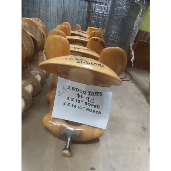 Saddle Tree, Wood Roper Style – Qty 5