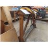 Image 3 : Wood Saw Horse/Saddle Holder – Qty 2 (1 Moveable, 1 Stationary)
