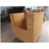 Image 4 : Rolling Wood Bin 54" H × 48 x 48"