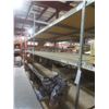 Image 4 : Adjustable Metal Shelving – 8 Uppers 10 ft, 48 Side Rails 8 ft, w/ Wood Shelf Boards 3 x 8 ft – Qty
