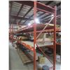 Image 1 : Pallet Racking 43" Deep:  3 Uppers 10 ft, 8 Side Rails 12 ft with Wood Shelving.  Product Not Includ