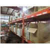 Image 3 : Pallet Racking 44" Deep:  3 Uppers 10 ft, 8 Side Rails 12 ft with Wood Shelving.  Product Not Includ
