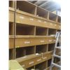 Image 2 : 16-Hole Pigeon Hole Wood Shelving Unit 8 ft H × 8 ft L × 24" Deep – Qty 3. Product Not Included.