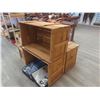 Image 1 : Wood Crate 15 1/2 x 19 x 32" – Qty 4.  No Product Included.