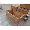 Image 2 : Wood Crate 15 1/2 x 19 x 32" – Qty 4.  No Product Included.