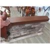 Image 3 : Finished Wood Saddle Display Unit 33 x 96 x 16 1/2".  No Saddles or Product Included.