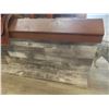 Image 2 : Finished Wood Saddle Display Unit 33 x 96 x 16 1/2".  No Saddles or Product Included.