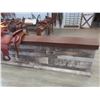Image 2 : Finished Wood Saddle Display Unit 33 x 96 x 16 1/2".  No Saddles or Product Included.
