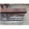 Image 3 : Finished Wood Saddle Display Unit 33 x 96 x 16 1/2".  No Saddles or Product Included.