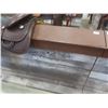 Image 2 : Finished Wood Saddle Display Unit 33 x 96 x 16 1/2".  NO Saddles or Product Included.