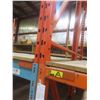 Image 4 : Pallet Racking 42" Deep:  8 Uppers 12 ft, 24 Side Rails (8 @ 8 ft, 16 @ 12 ft) with Wood Shelving.  