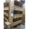 Image 2 : Wood 8-Hole Pigeon Hole Shelf Unit 8 ft H × 4 ft W × 24" Deep – Qty 5.  No Product Included.