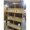 Image 5 : Wood 8-Hole Pigeon Hole Shelf Unit 8 ft H × 4 ft W × 24" Deep – Qty 5.  No Product Included.