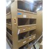 Image 9 : Wood 8-Hole Pigeon Hole Shelf Unit 8 ft H × 4 ft W × 24" Deep – Qty 5.  No Product Included.