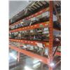Image 3 : Pallet Racking 42" Deep:  4 Uppers 12 ft, 24 Side Rails (16 @ 12 ft, 8 @ 8 ft) with Wood Shelving.  