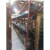 Image 1 : Pallet Racking 48" Deep:  5 Uppers 10 ft, 20 Side Rails 10 ft with Wood Shelving.  No Product Includ