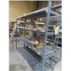 Image 4 : Adjustable Metal 4-Tier Shelf Unit – Qty 2: 6 ft H × 8 ft W × 30" D; 80" H × 8 ft W × 24" D; 6 ft H 