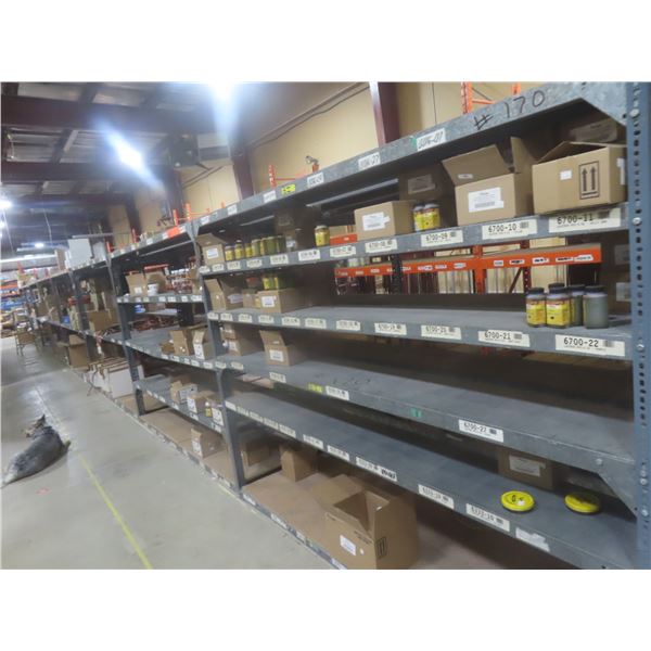 Adjustable Metal Shelving Units – Qty 14: 2-Tier × 10, 2-Tier × 2, 4-Tier × 1, 5-Tier × 1; 6 ft H ×